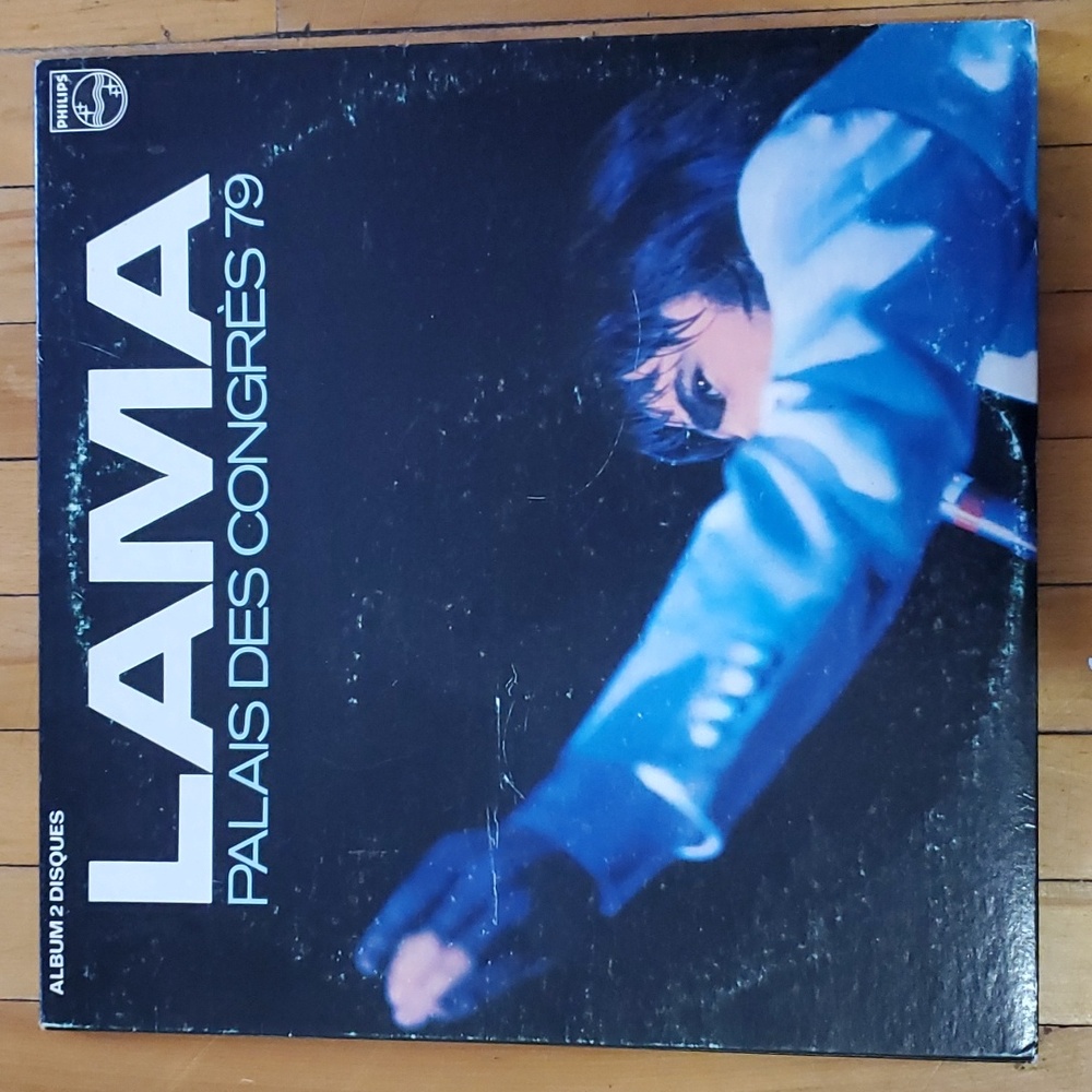 ✨️ Vinyl Records Serge Lama ✨️ Palais des Congrès 79 ✨️ 2 Records Album